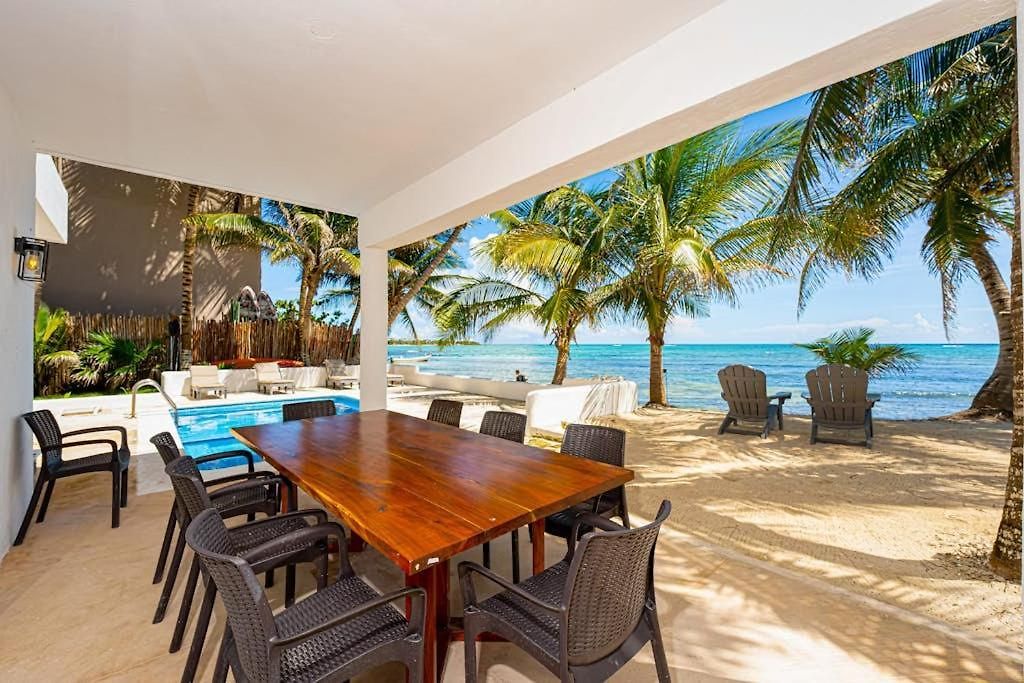 Oceanfront With Access Pool Balconies & Waterfront Hammocks - Sol Holiday home