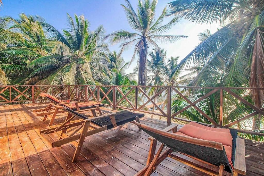 Holiday home Beachfront With Private Heated Pool Jacuzzi Sauna Ocean Views & Ac - 7th Heaven *