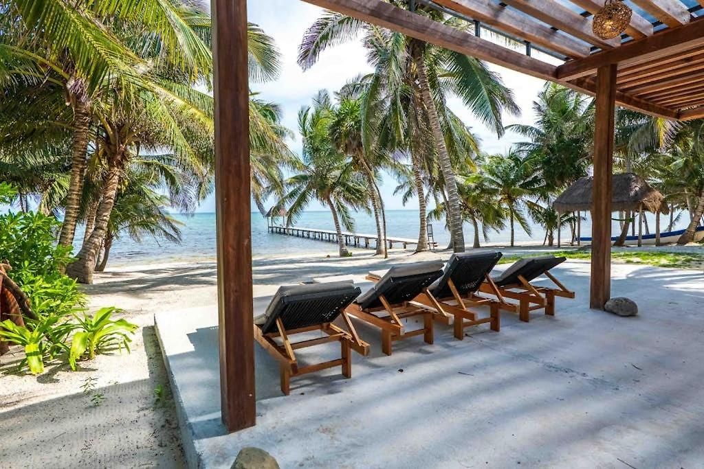 Holiday home Beachfront Paradise With Private Pool Ocean View Full Kitchen & Shaded Patio - Mandala Tulum