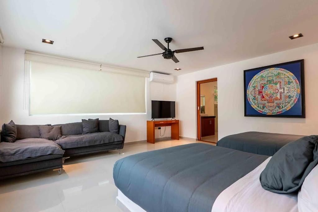Beachfront Paradise With Private Pool Ocean View Full Kitchen & Shaded Patio - Mandala Tulum