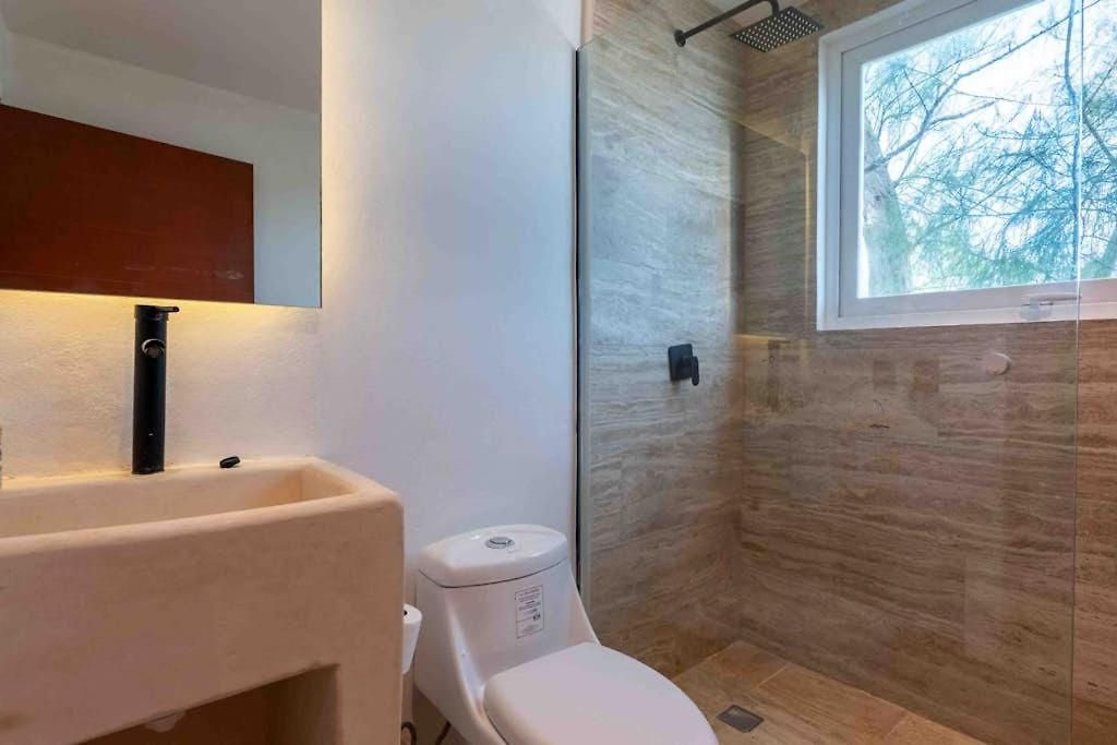 Beachfront Paradise With Private Pool Ocean View Full Kitchen & Shaded Patio - Mandala Tulum