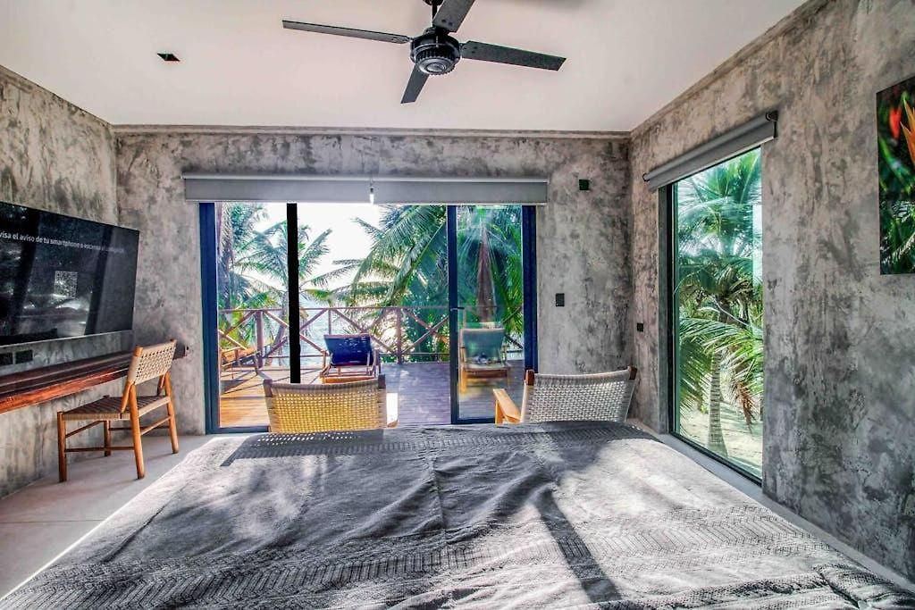 Beachfront With Private Heated Pool Jacuzzi Sauna Ocean Views & Ac - 7th Heaven Holiday home *