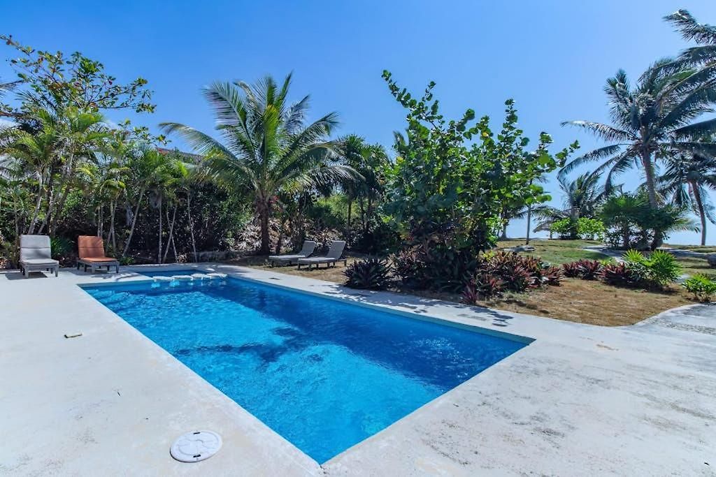 Beachfront With Private Pool Access Balcony With Ocean Views Patio - Belleza * Tulum