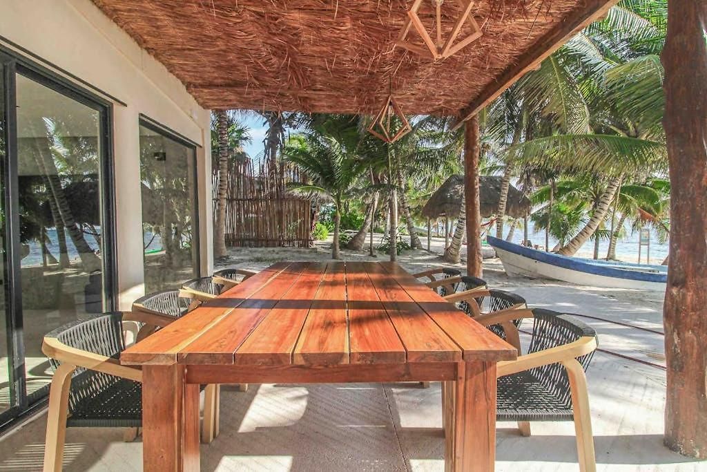 Beachfront With Private Heated Pool Jacuzzi Sauna Ocean Views & Ac - 7th Heaven Holiday home