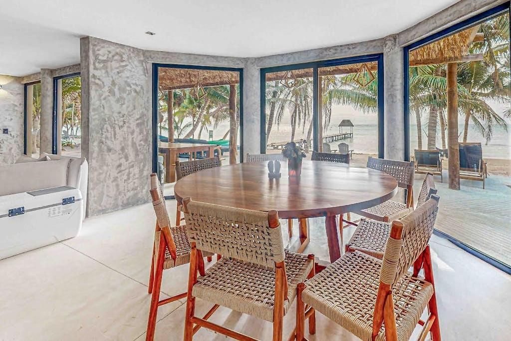 Beachfront With Private Heated Pool Jacuzzi Sauna Ocean Views & Ac - 7th Heaven Holiday home *