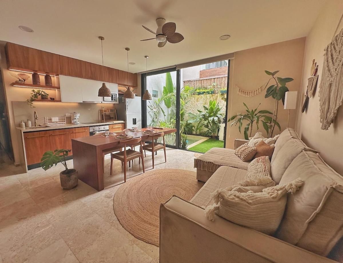 New Jungle Retreat 1br2ba Garden Private Pool Apartment Tulum