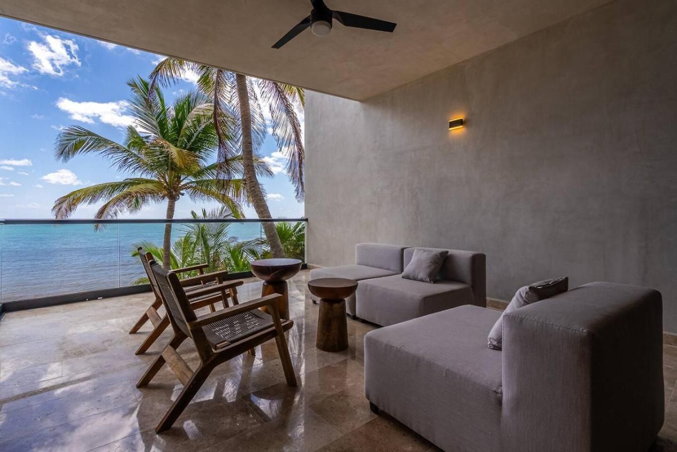 Luxury Beachfront 3br Apartment Tulum