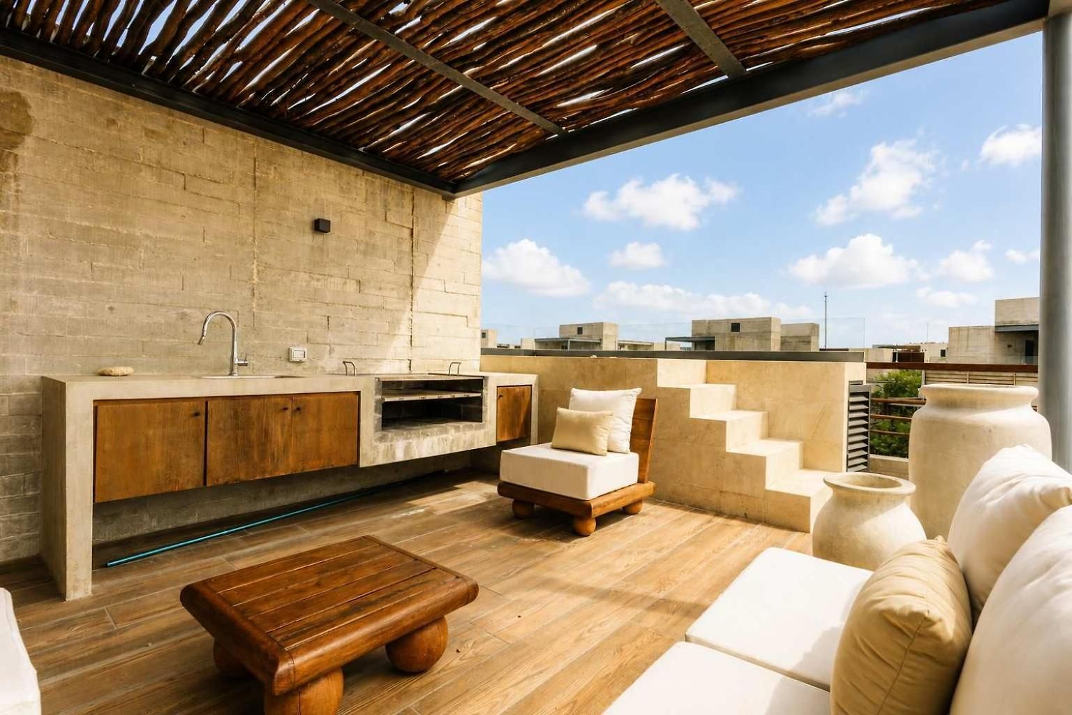 Luxe 1 Bedroom Cenote Sauna Gym And Private Terrrace With Pool *