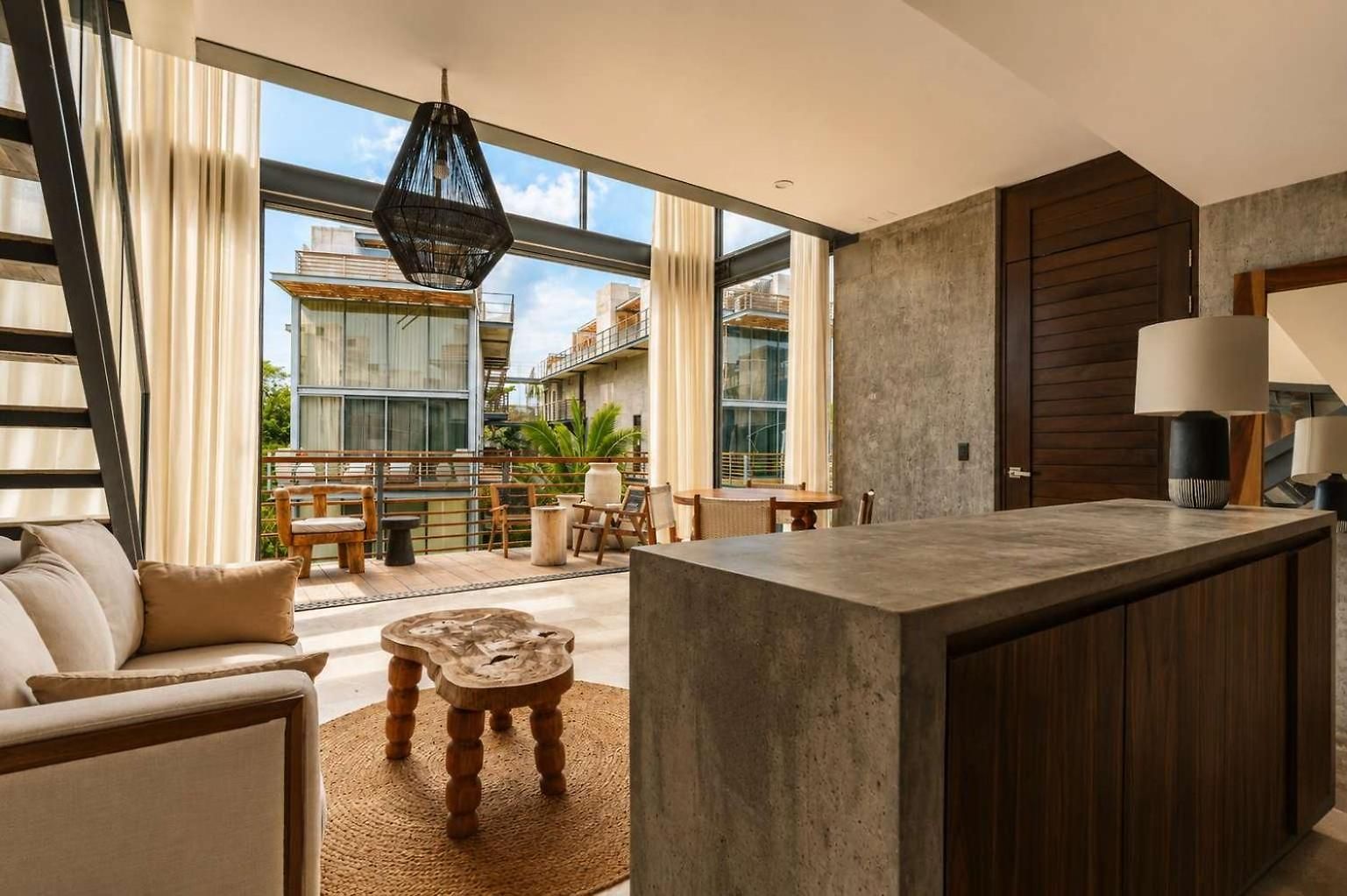 Apartment Luxe 1 Bedroom Cenote Sauna Gym And Private Terrrace With Pool
