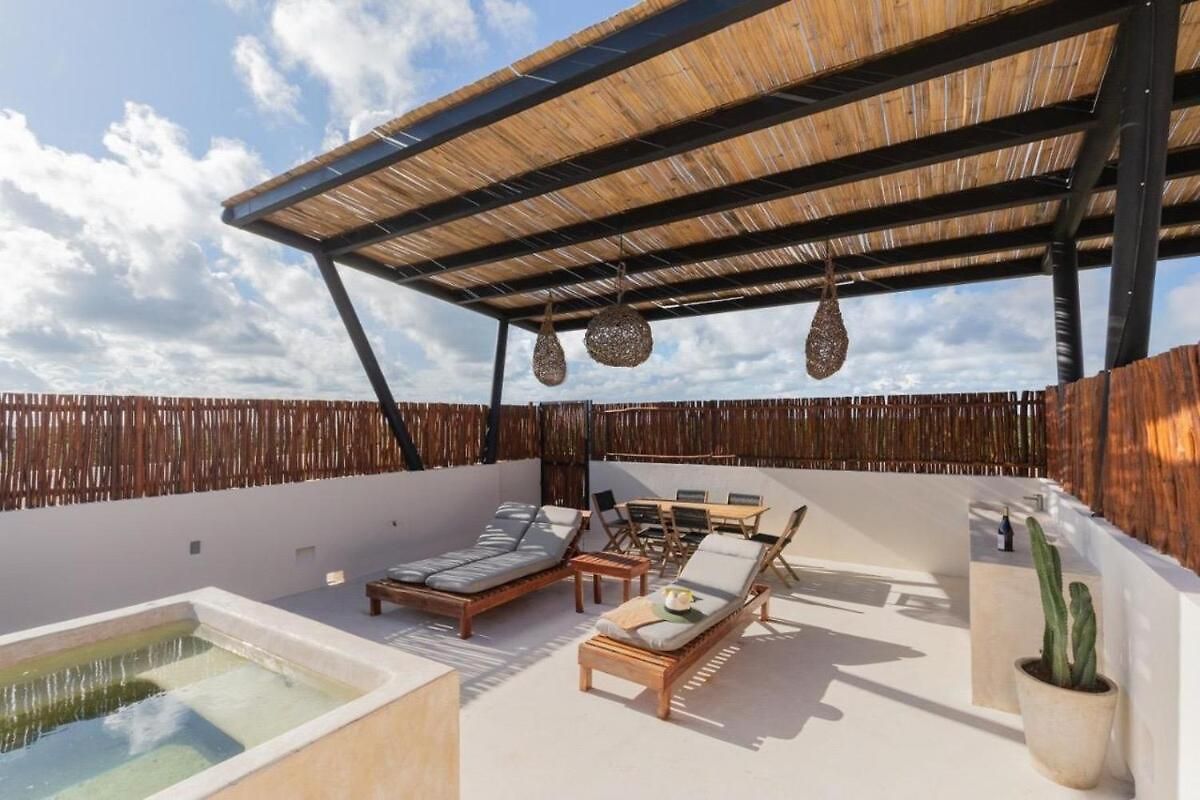 Luxury 2br Private Rooftop Pool Apartment Tulum