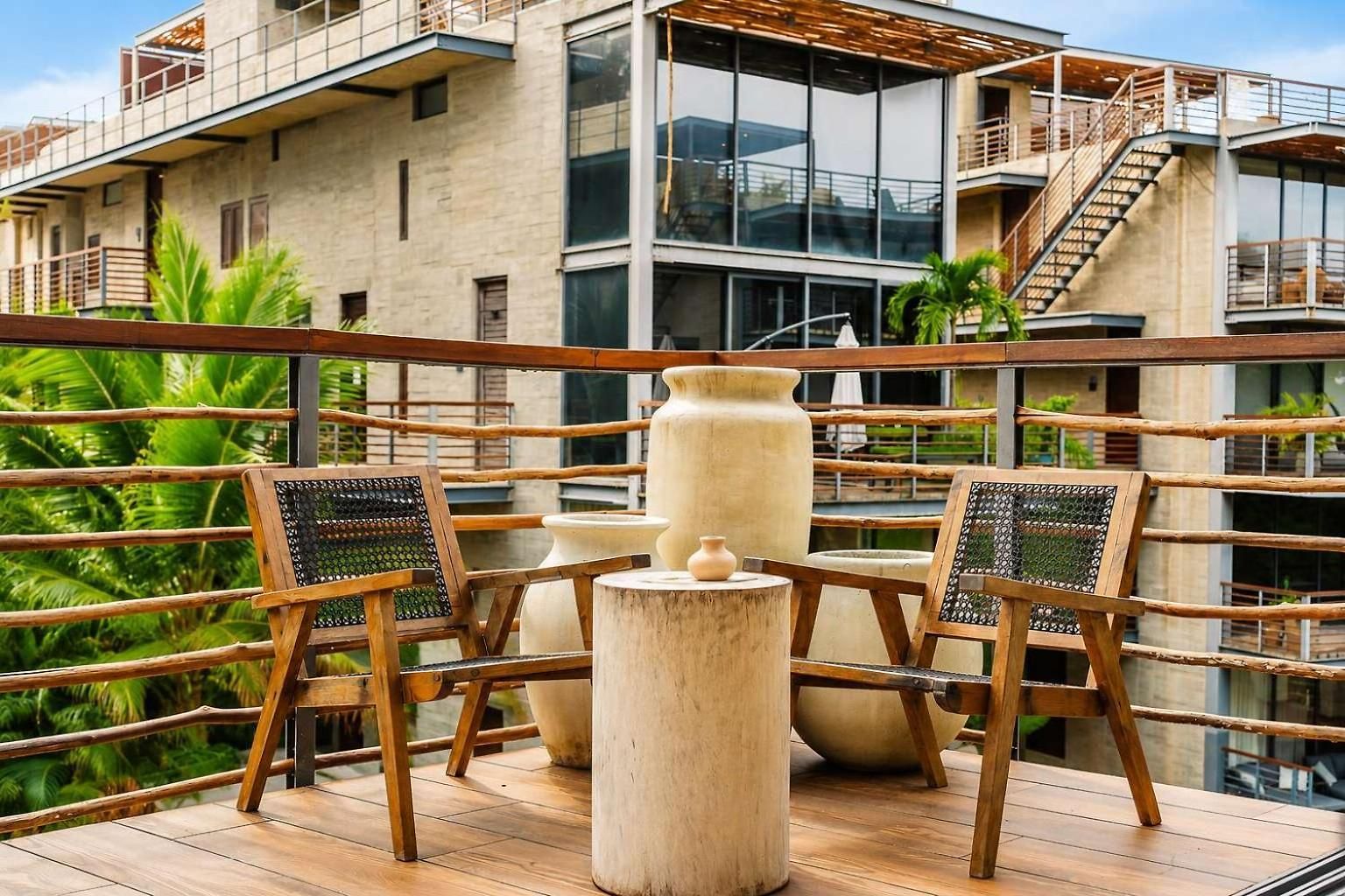 Apartment Luxe 1 Bedroom Cenote Sauna Gym And Private Terrrace With Pool Tulum