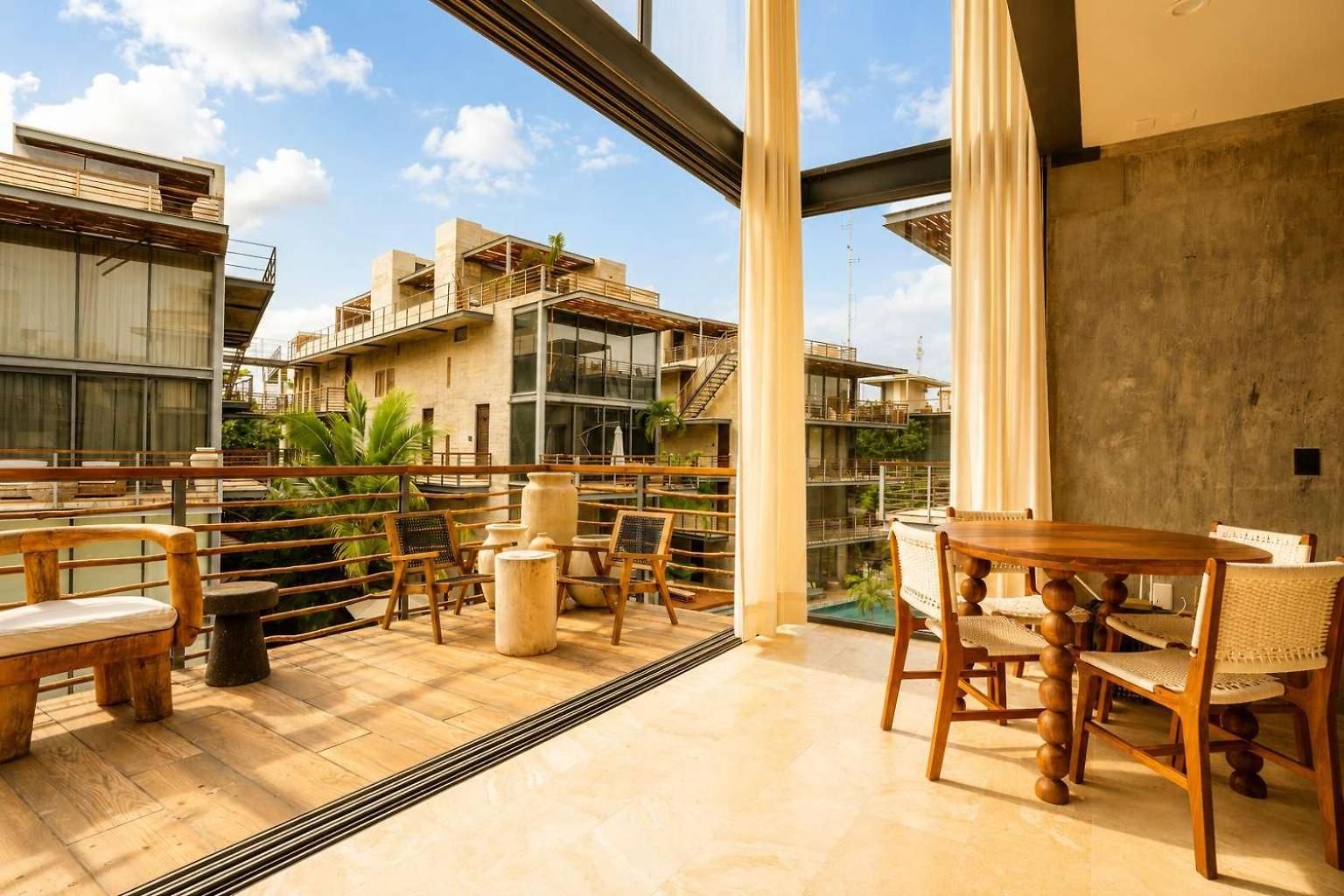 Apartment Luxe 1 Bedroom Cenote Sauna Gym And Private Terrrace With Pool