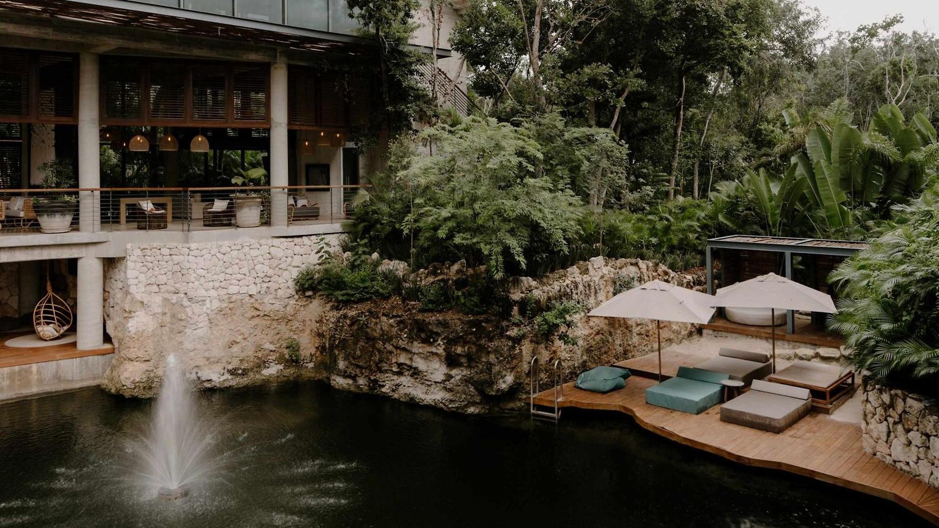 Luxe 1 Bedroom Cenote Sauna Gym And Private Terrrace With Pool *