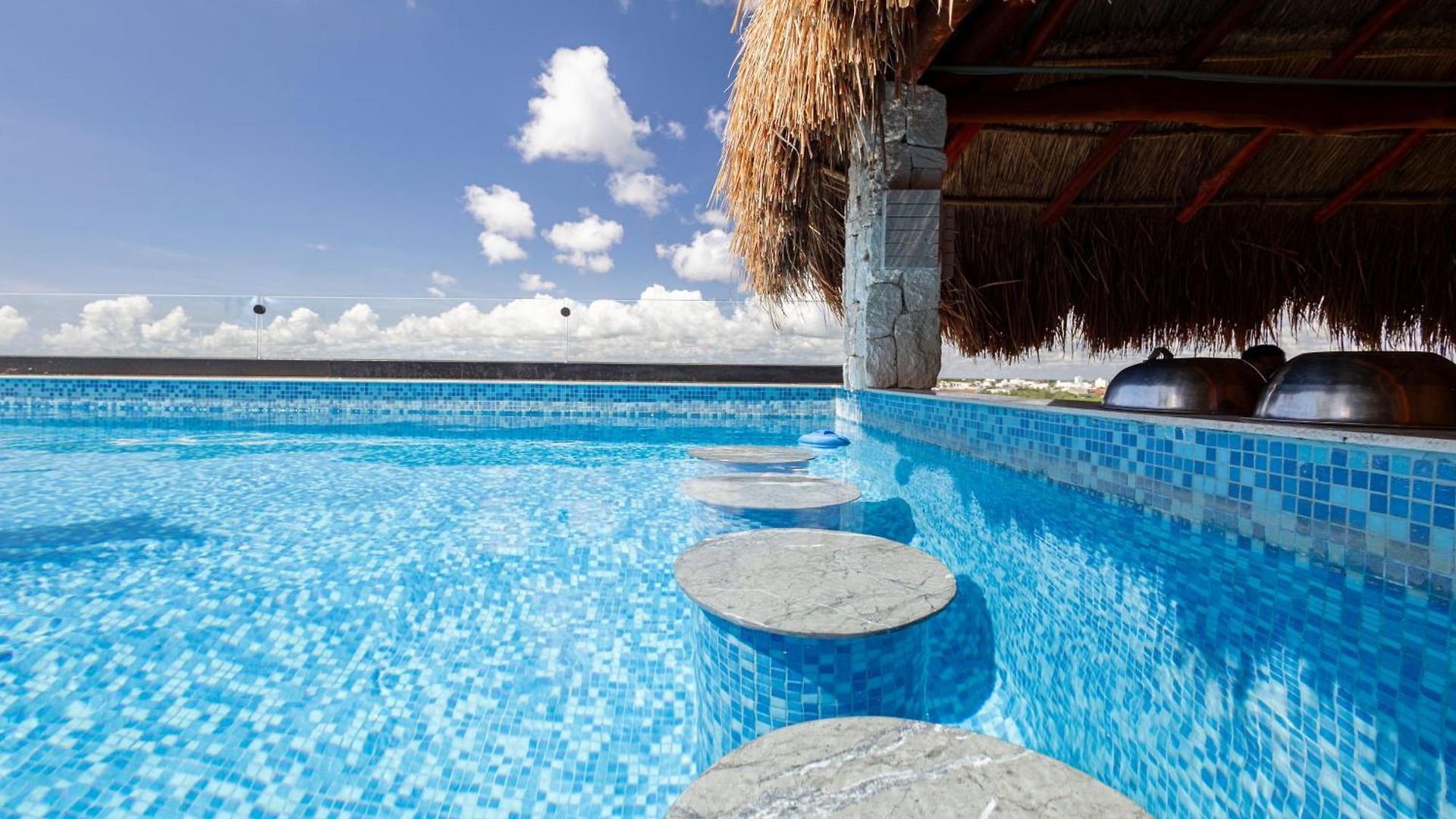 Infinity Pool Rooftop Luxury Aldea Zama Tulum