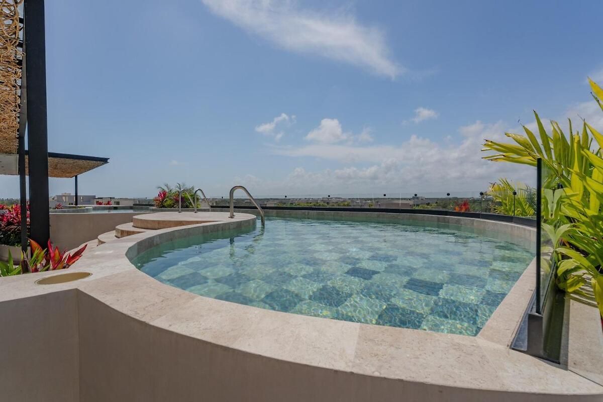 Tropical Penthouse 2br And Jacuzzi Apartment Tulum