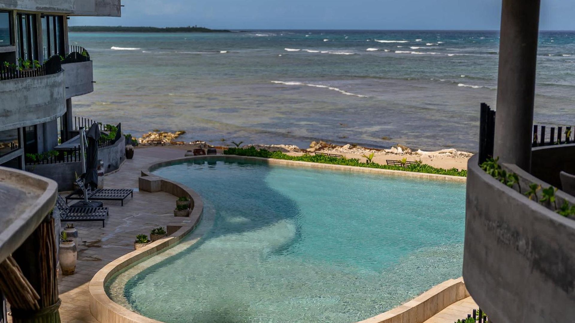Oceanfront Luxury 3br In Tankah With Private Apartment Tulum