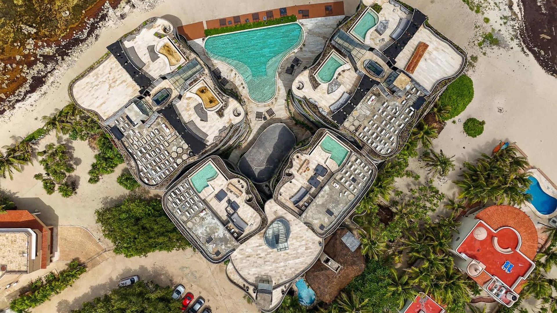 Oceanfront Luxury 3br In Tankah With Private * Tulum