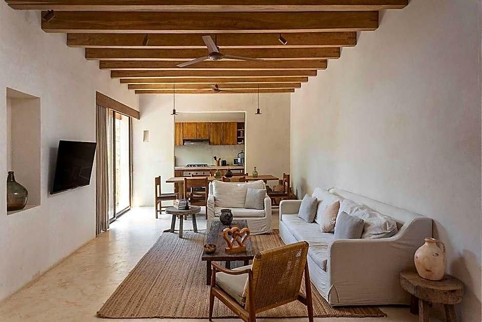 Boho Organic 3br Villa, Gated Community, Rooftop