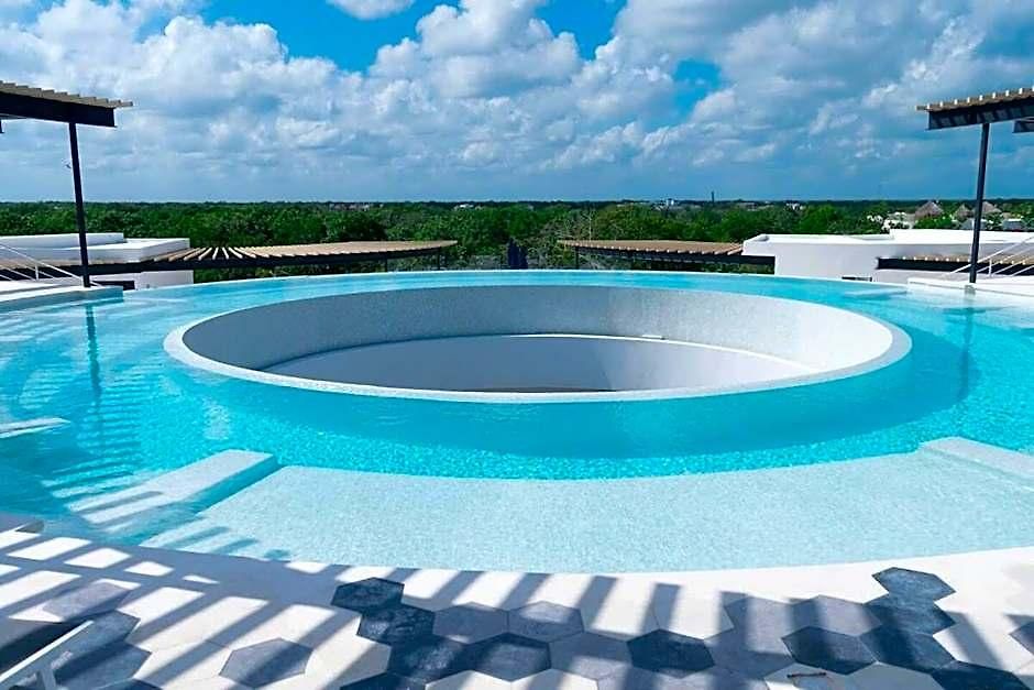 Panoramic 1-br Studio,garden, 360º Pool & Gym * Tulum