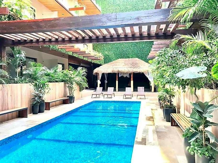 012 Modern Luxurious Wifi 100 Mb Apartment Tulum
