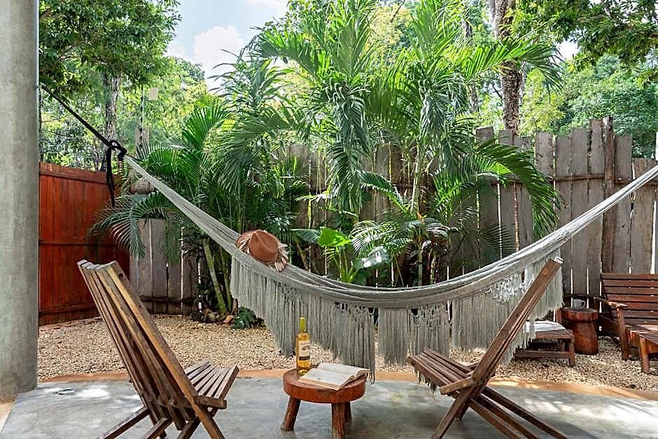 2 Tropical Bohemian Villas-2 Priv Pool-bbq 3a-3b * Tulum