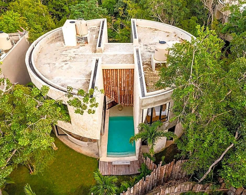 Villa 2 Tropical Bohemian Villas-2 Priv Pool-bbq 3a-3b