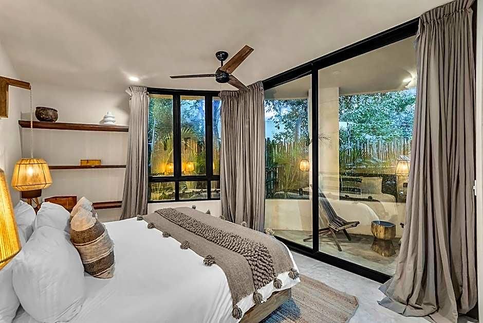 2 Tropical Bohemian Villas-2 Priv Pool-bbq 3a-3b Villa *