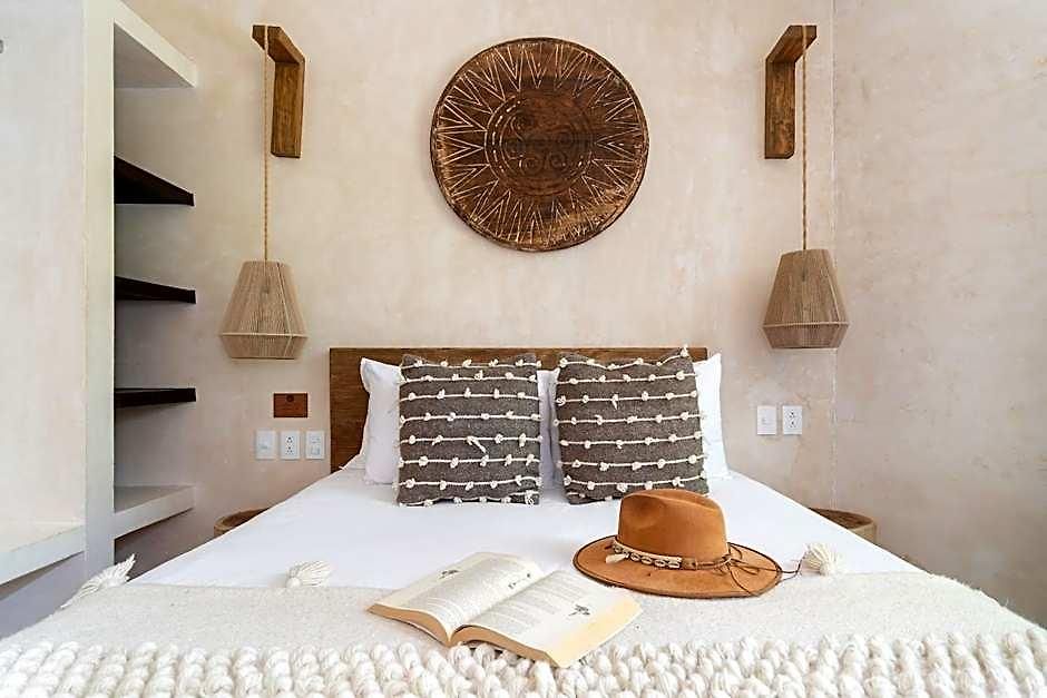 2 Tropical Bohemian Villas-2 Priv Pool-bbq 3a-3b Villa Tulum