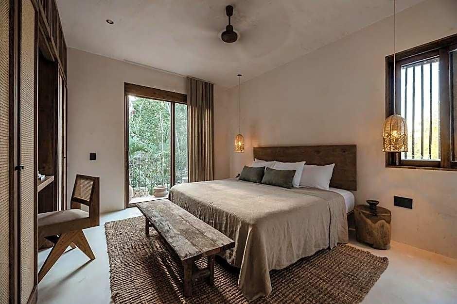 Hotel Boho Organic 3br Villa, Gated Community, Rooftop Tulum