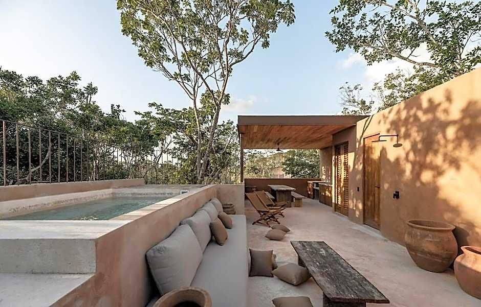 Boho Organic 3br Villa, Gated Community, Rooftop