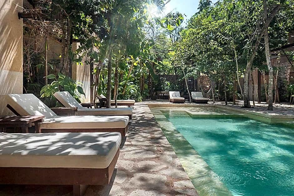 Boho Organic 3br Villa, Gated Community, Rooftop 4* Tulum