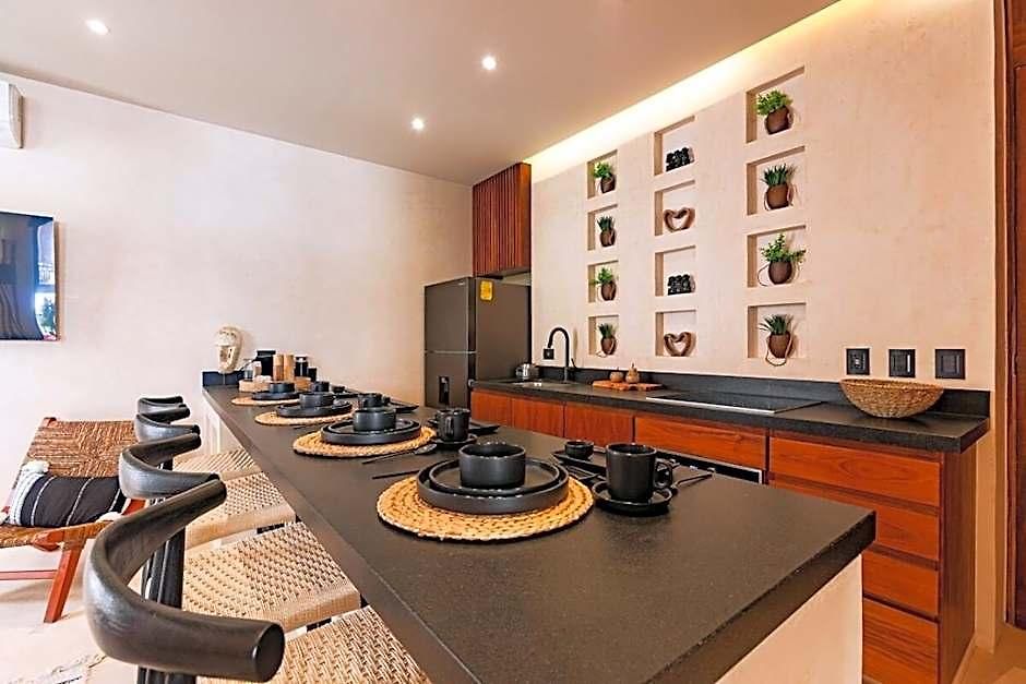 Encanto Luxe Jungle 10min Beachhot Tubking * Tulum