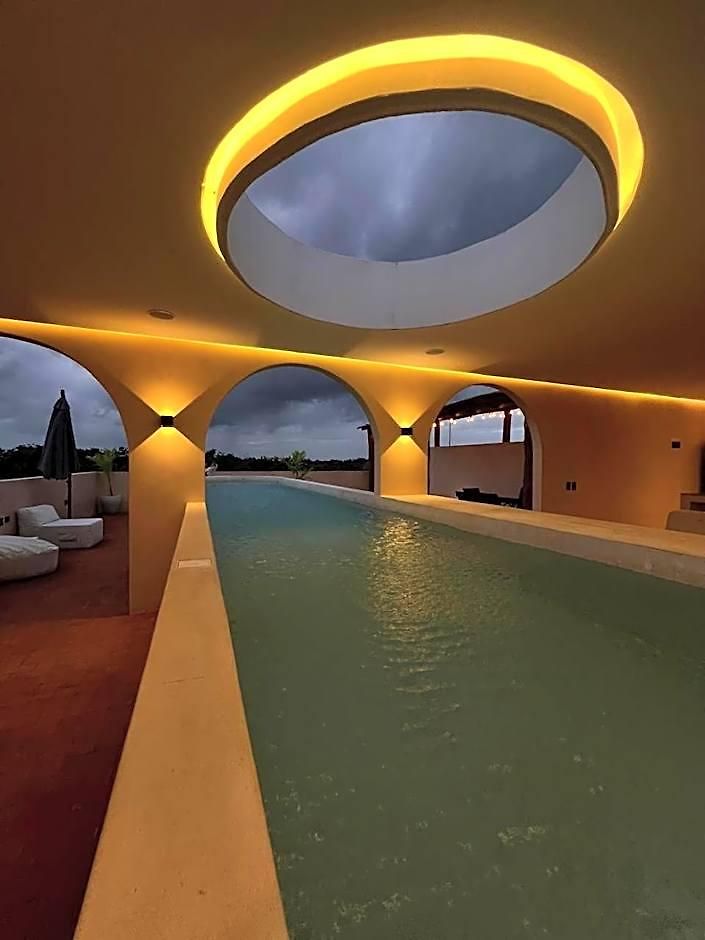 Apartahotel Tierra - Pool & Roof Panoramic