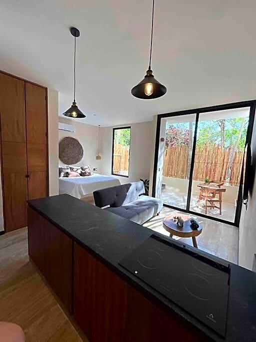 W/plunge Pool & Kitchen