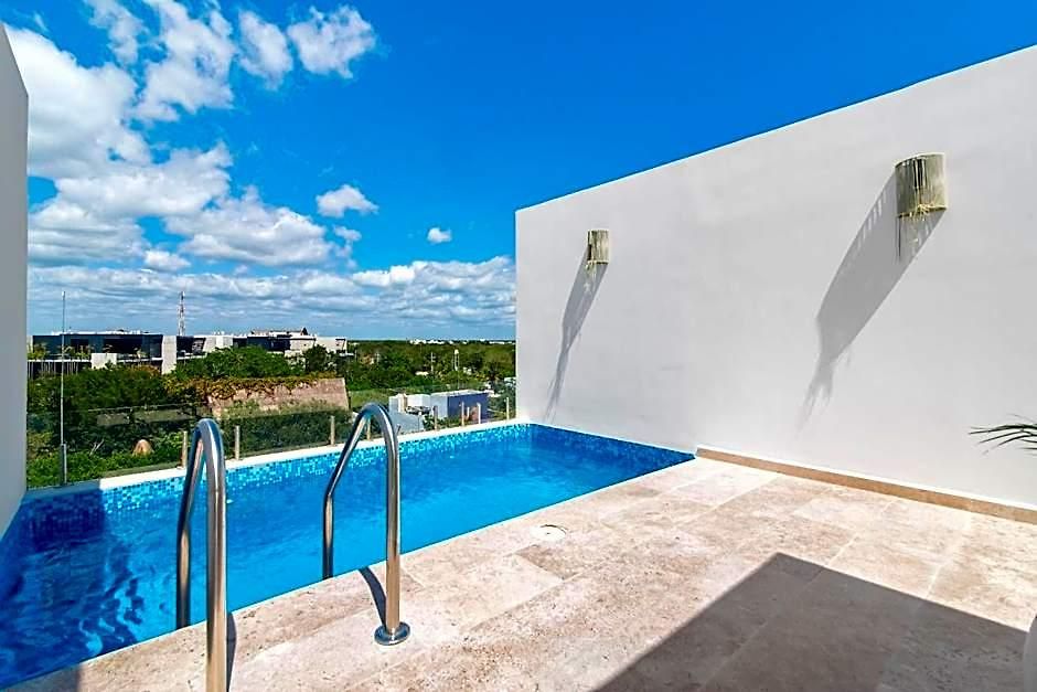 Serenity In The Sky - With Rooftop And Plunge Pool Tulum