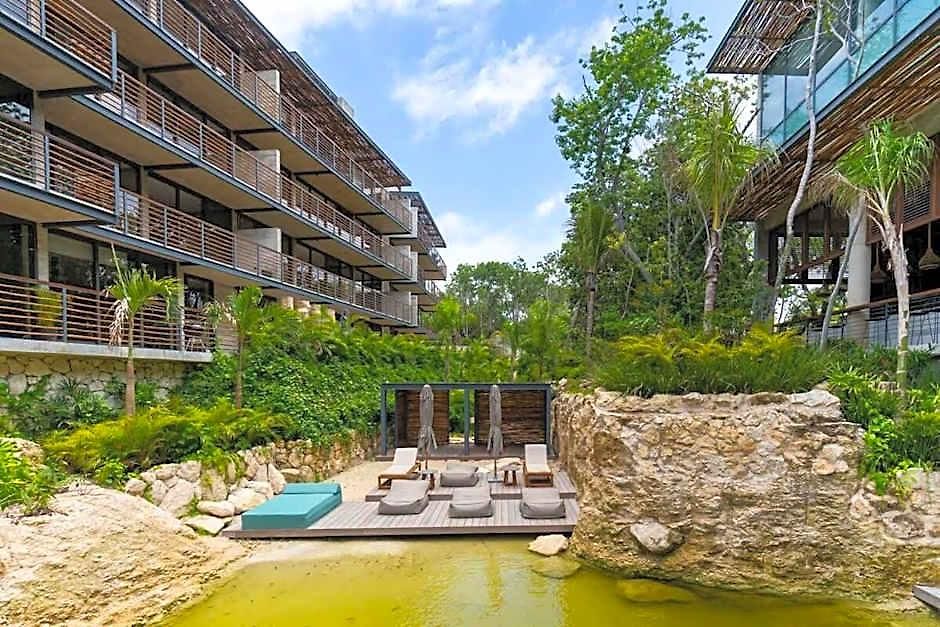 Ideal Location With Cenote Pools Gym Restaurant