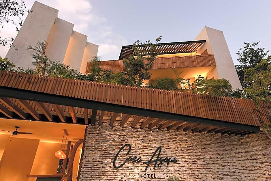 Hotel Casa Agape Boutique Rooftop Pool & Club Access