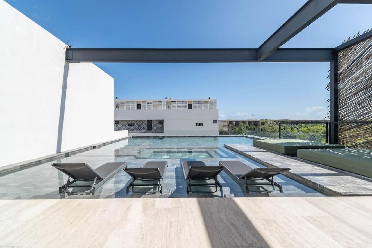 Lux 1br With Rooftop Pool, Spa, Gym, Kids Playroom Tulum