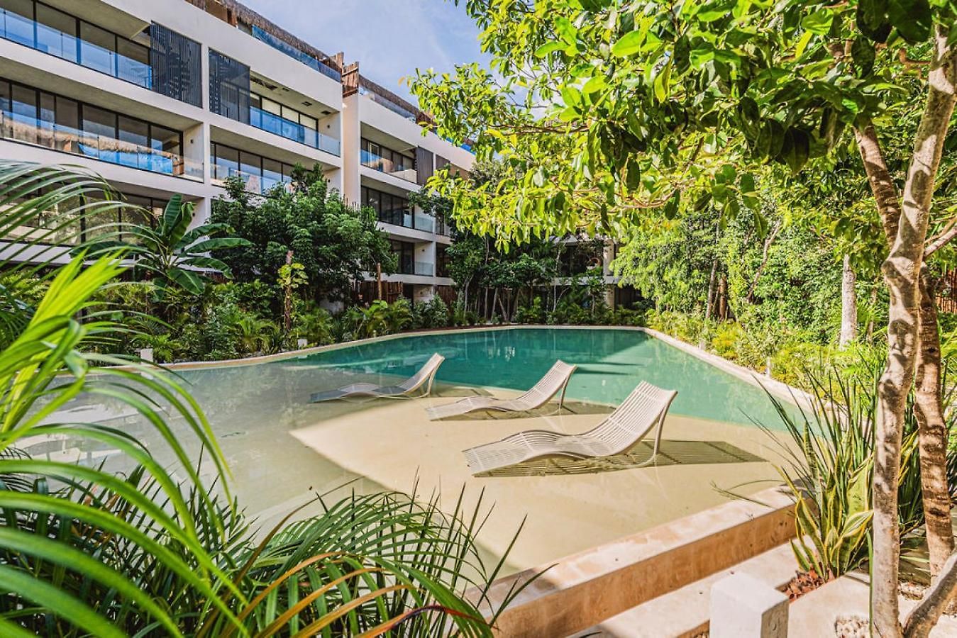 Divine 2br With Access Gym Fast Wifi * Tulum