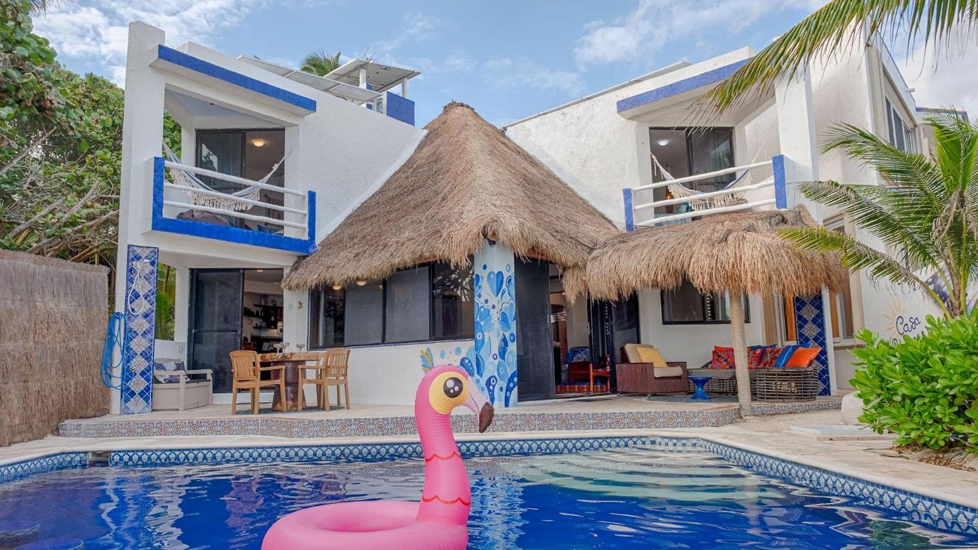Villa Oceanfront Pool 3 King Beds Tulum