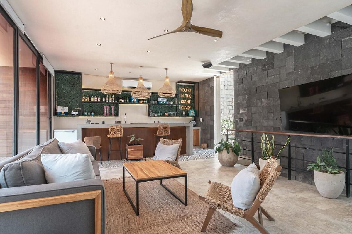 Villa Boho Chic 5 Bedroom Private Pool & Roof Bar Tulum