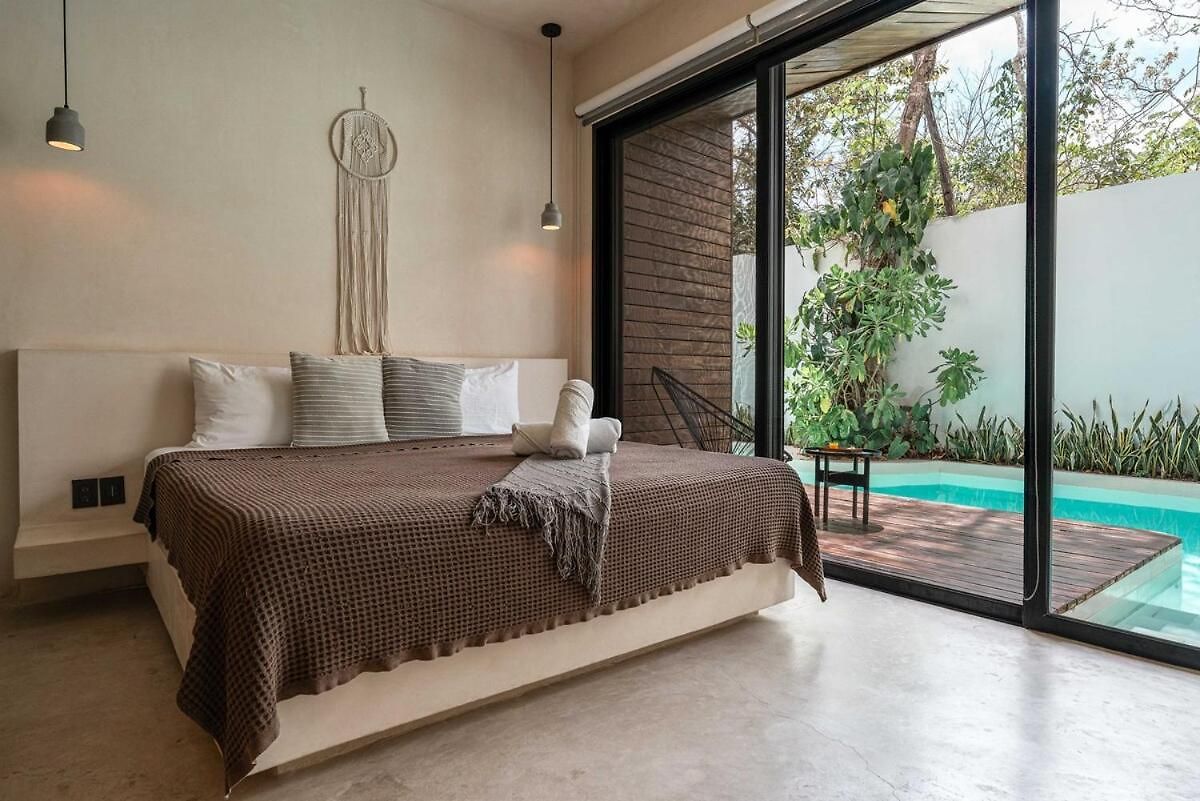 Boho Chic 5 Bedroom Private Pool & Roof Bar Tulum