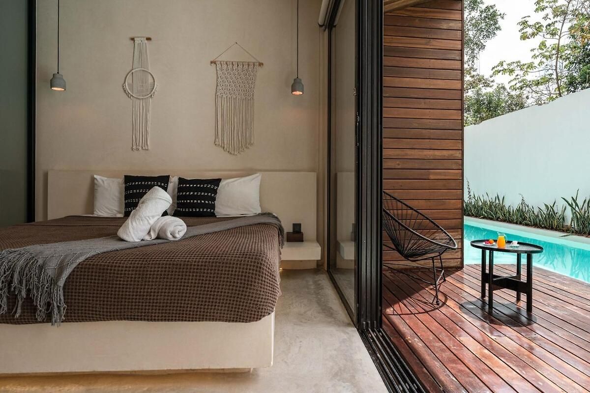 Boho Chic 5 Bedroom Private Pool & Roof Bar Villa Tulum