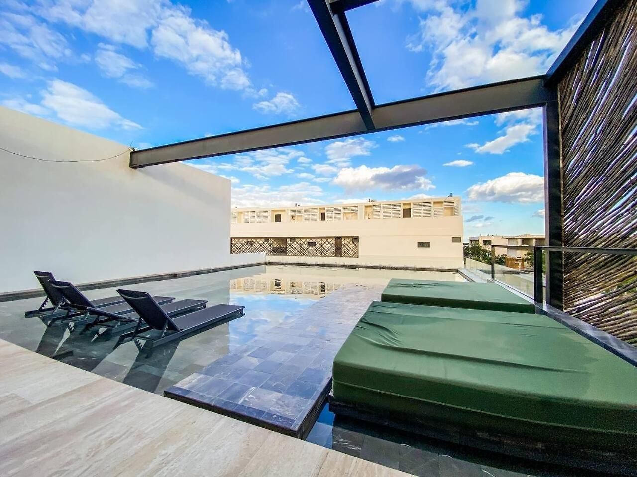 Apartment 1br Retreat Near Aldea Zama With Pool