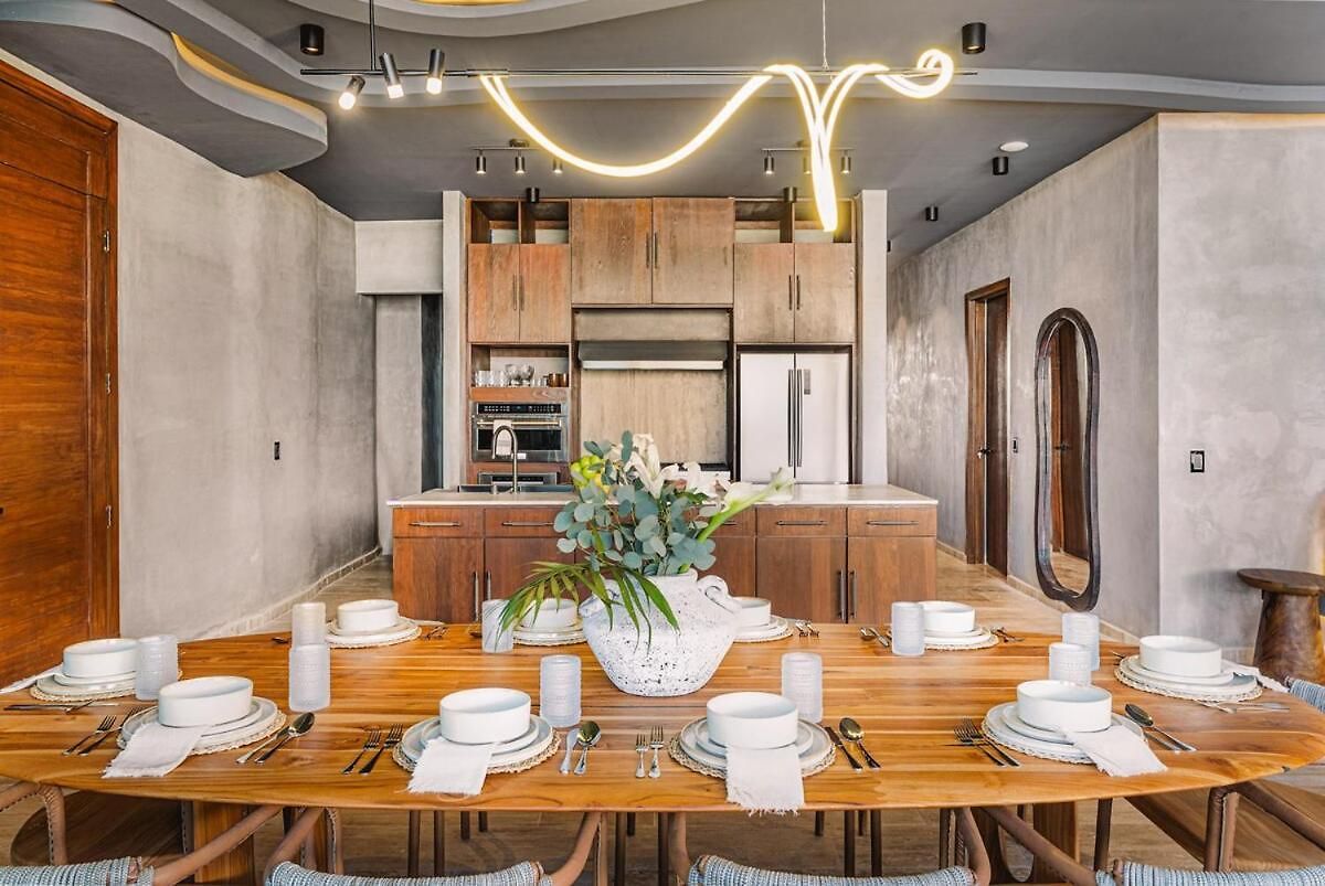 Apartment Beachfront 3br Penthouse W Private Pool Hot Tub & Gym Tulum