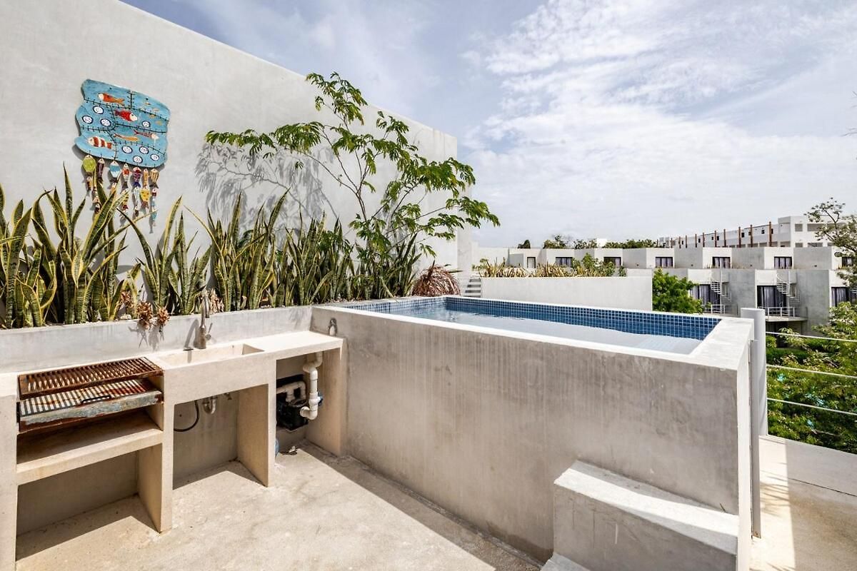 Penthouse With Private Pool 10 Min To Tulum