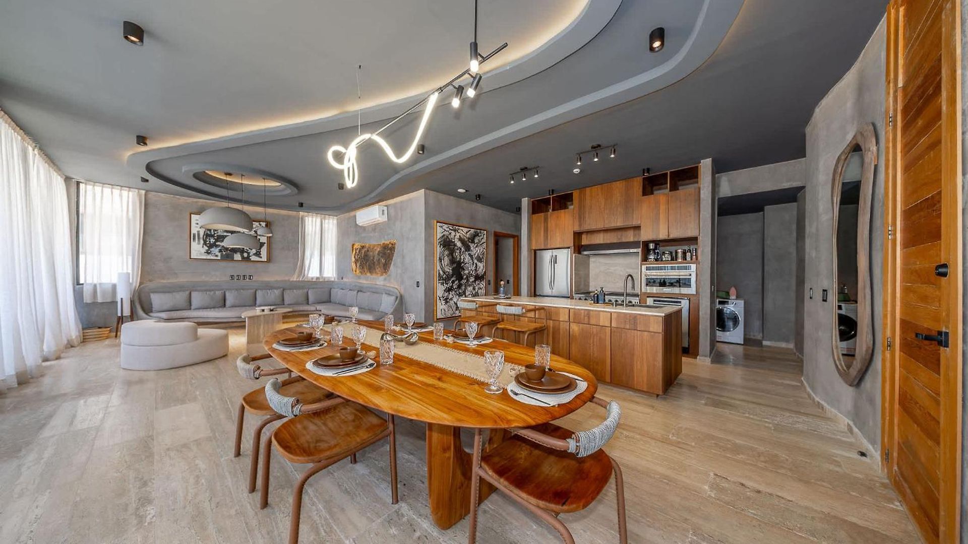 Oceanfront 3br Luxury Maiim Tankah With Pool & Gym Tulum