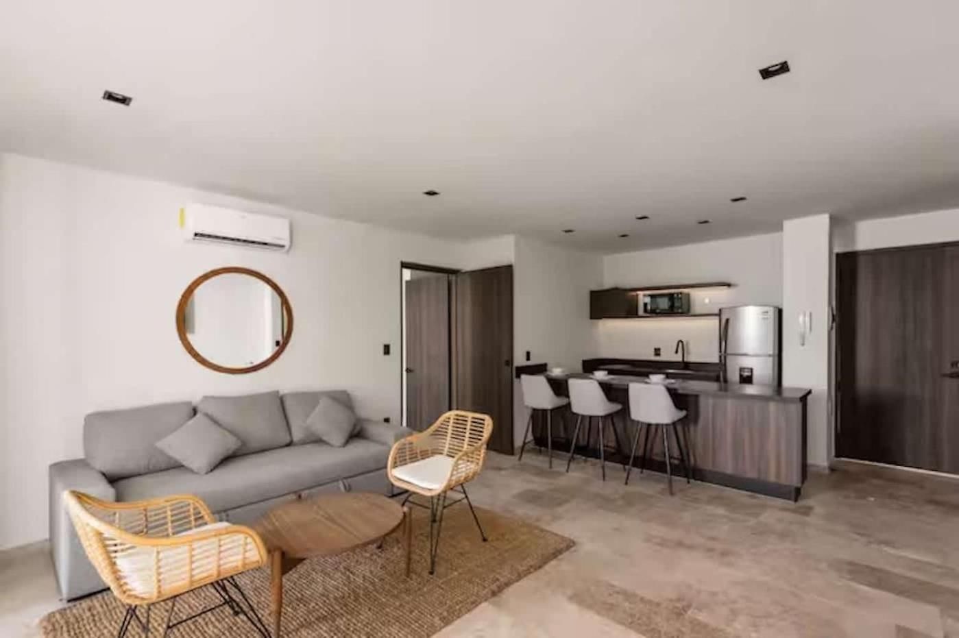Apartment Chic Jungle 2br - Balcony Priv Pool Steam & Gym *