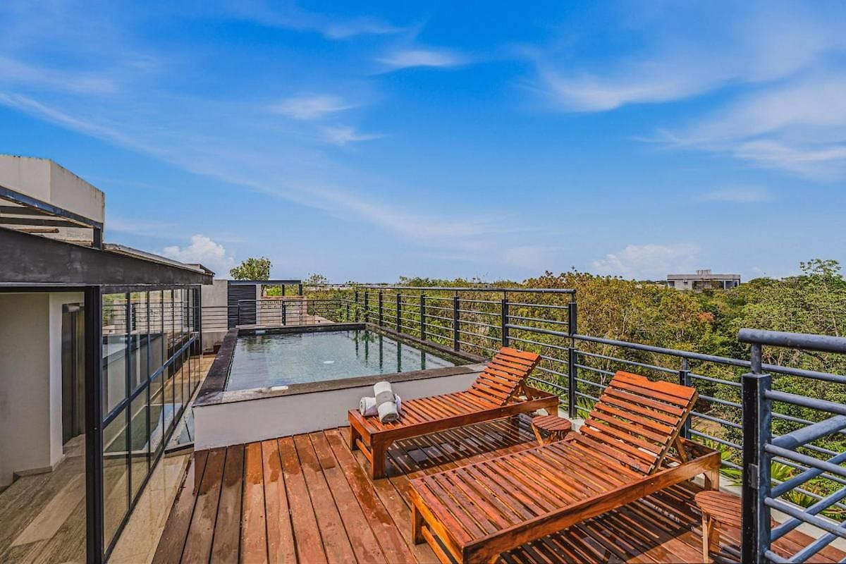 Apartment Serene 3br Penthouse W Private Pool | Roof | Gym