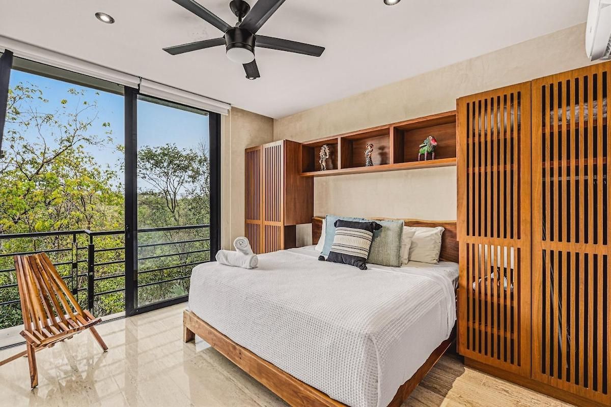 Serene 3br Penthouse W Private Pool | Roof | Gym Apartment Tulum